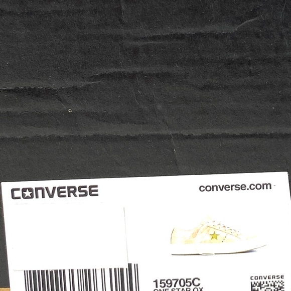 Converse One Star OX Shoes Low Top Leather Ivory Pink Men Size Sneakers 159705C - Picture 9 of 9